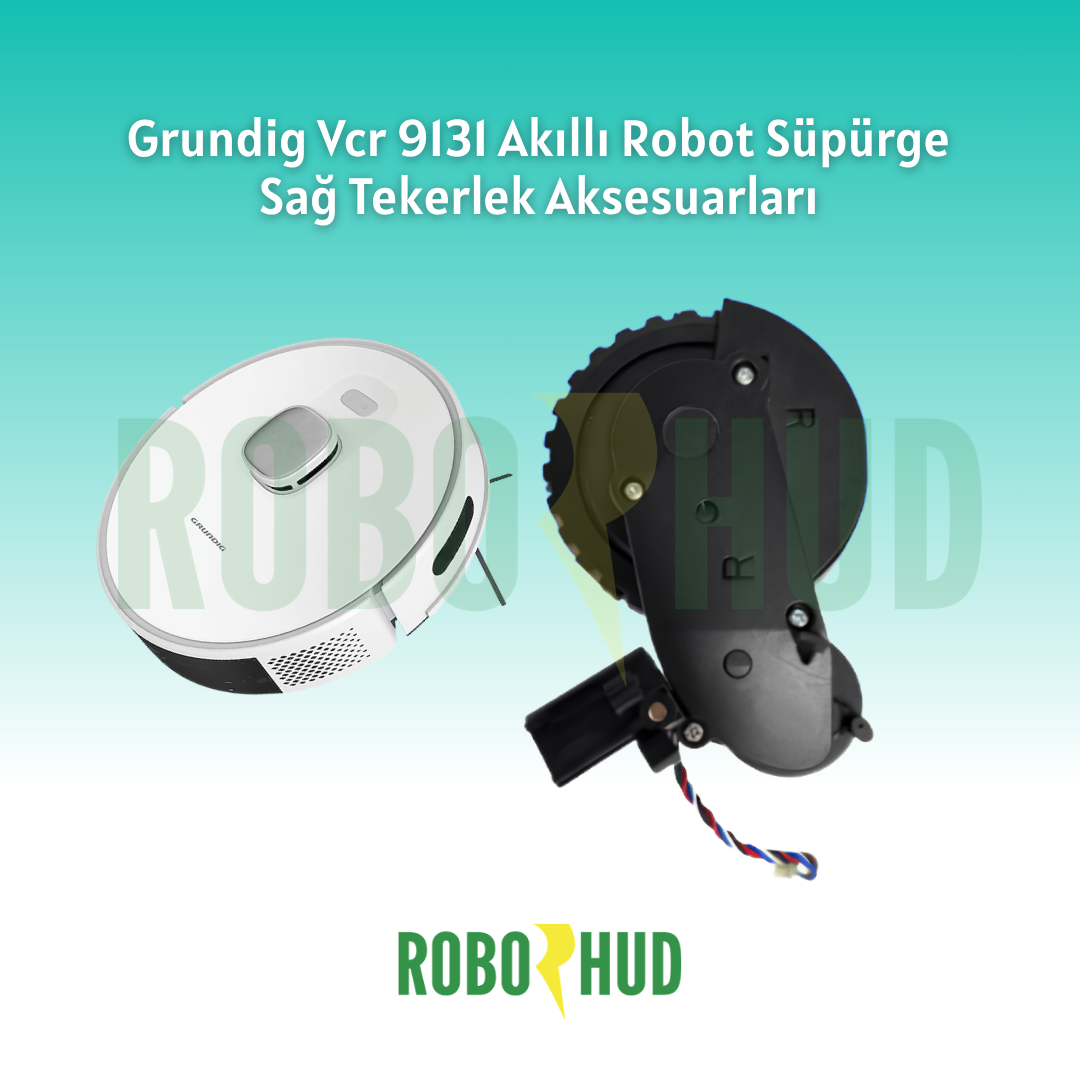 Grundig VCR 9131 Robot Süpürge Sağ Tekerlek