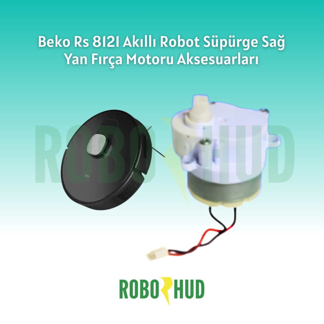 Beko RS 8121 Robot Süpürge Sağ Yan Fırça Motoru