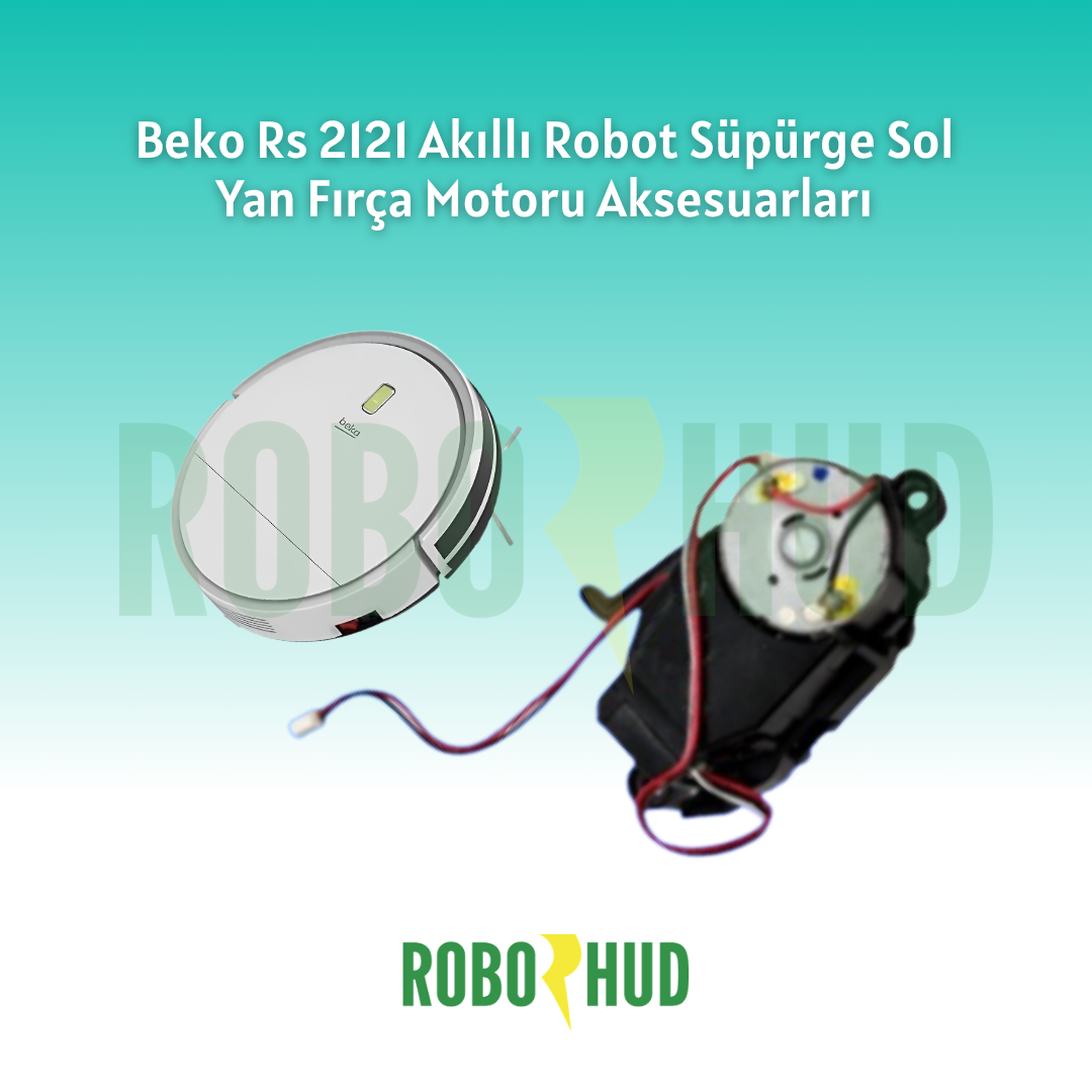 Beko RS 2121 Robot Süpürge Sol Yan Fırça Motoru