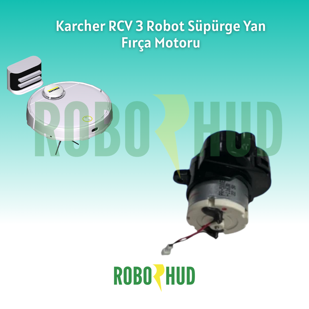 Karcher RCV 3 Robot Süpürge Yan Fırça Motoru