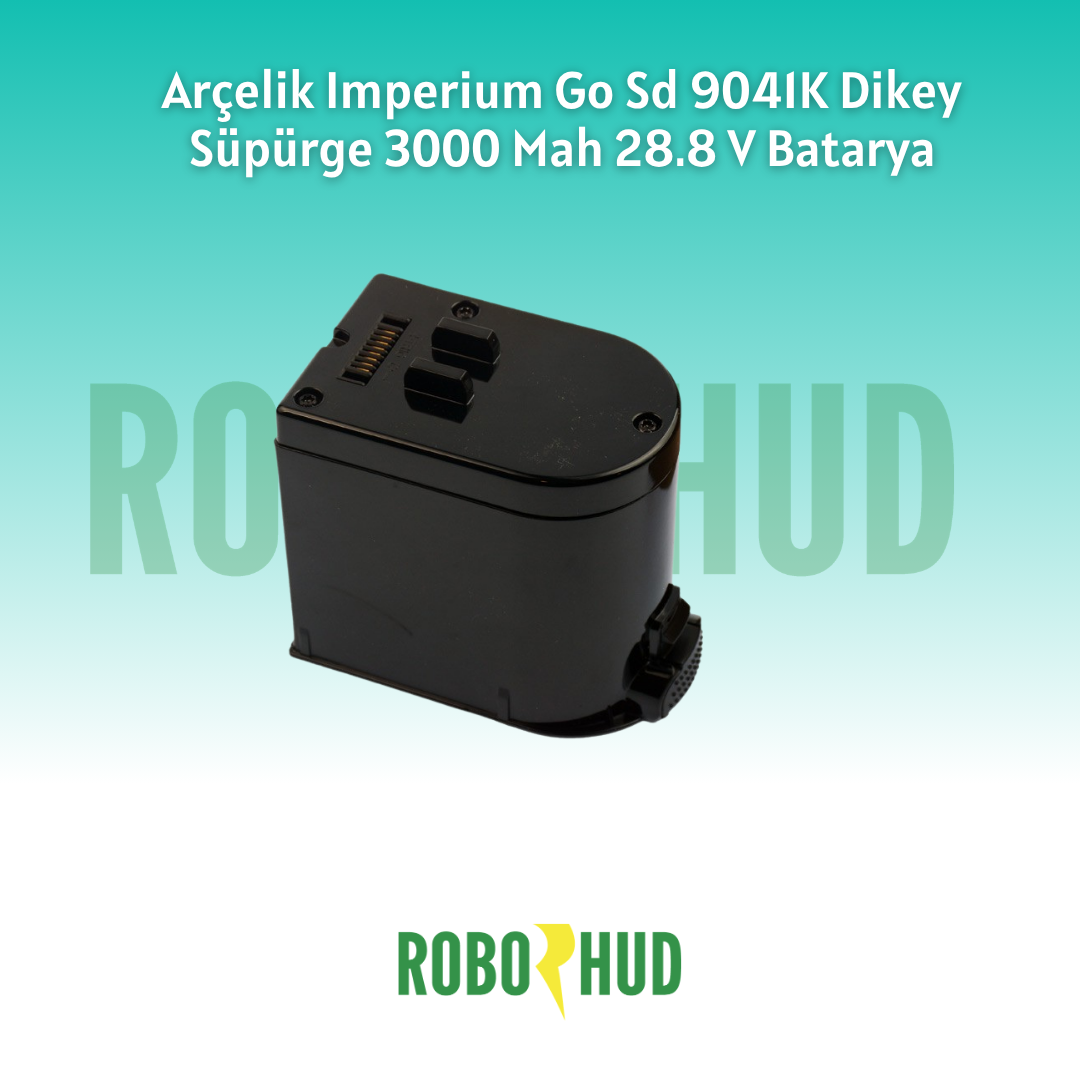 Arçelik Imperium Go Sd 9041K Dikey Süpürge 3000 Mah 28.8 V Batarya