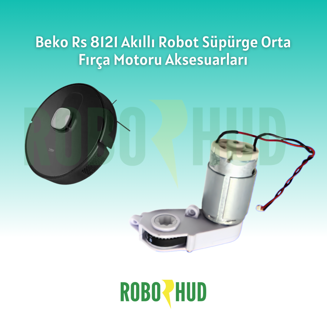 Beko RS 8121 Robot Süpürge Orta Fırça Motoru