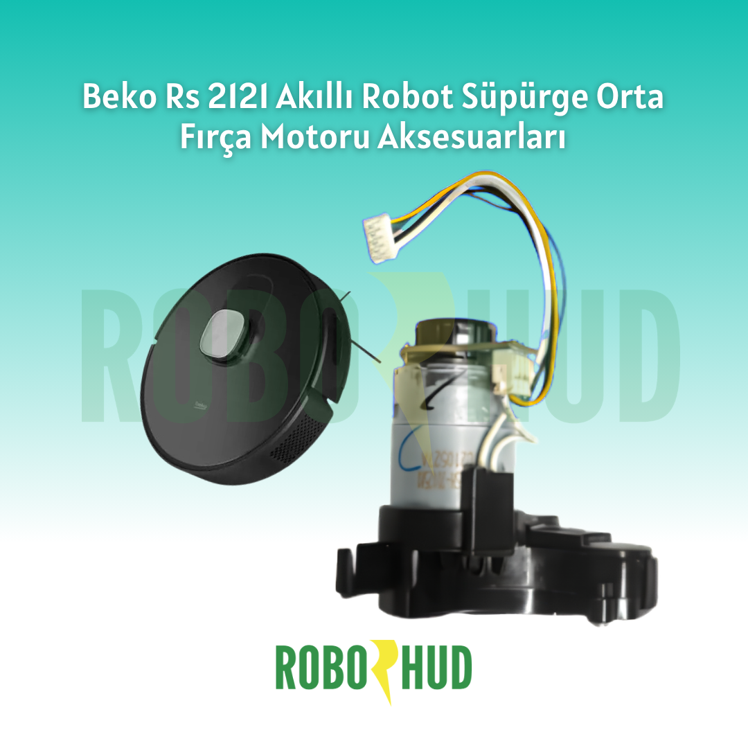 Beko RS 2121 Akıllı Robot Süpürge Orta Fırça Motoru