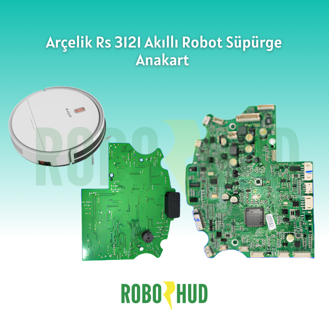 Arçelik RS 3121 Robot Süpürge Anakart – Elektronik Kontrol Kartı