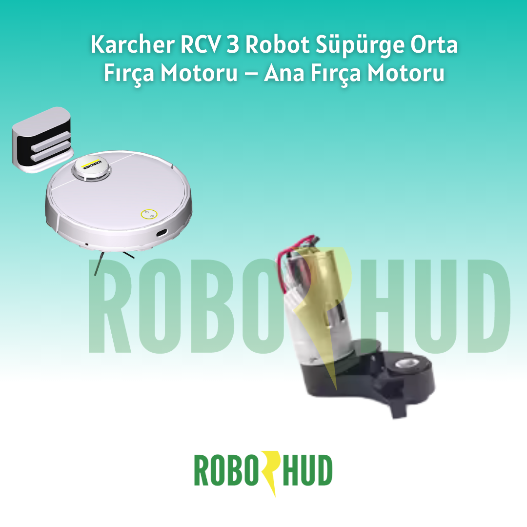 Karcher RCV 3 Robot Süpürge Orta Fırça Motoru – Ana Fırça Motoru