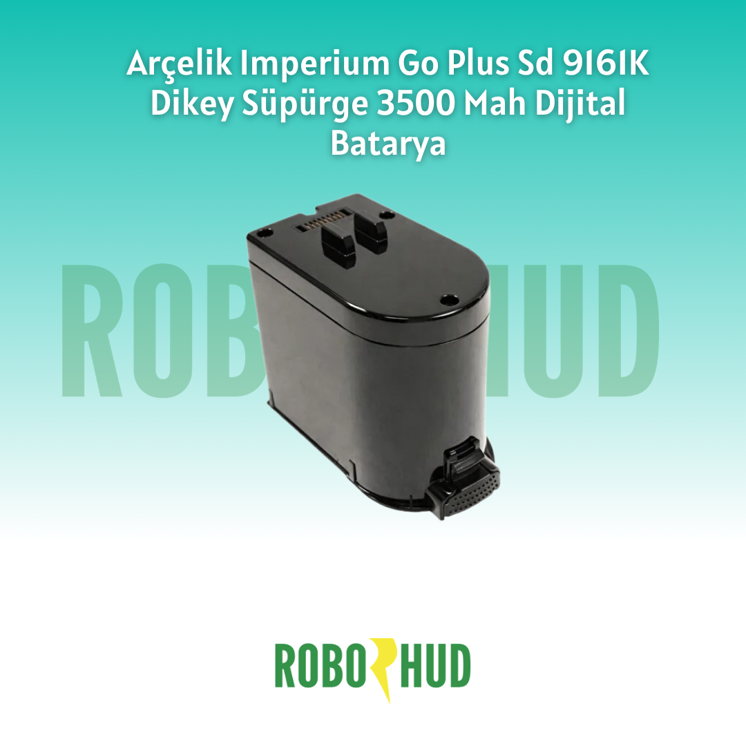 Arçelik Imperium Go Plus Sd 9161K Dikey Süpürge 3000 Mah Dijital Batarya