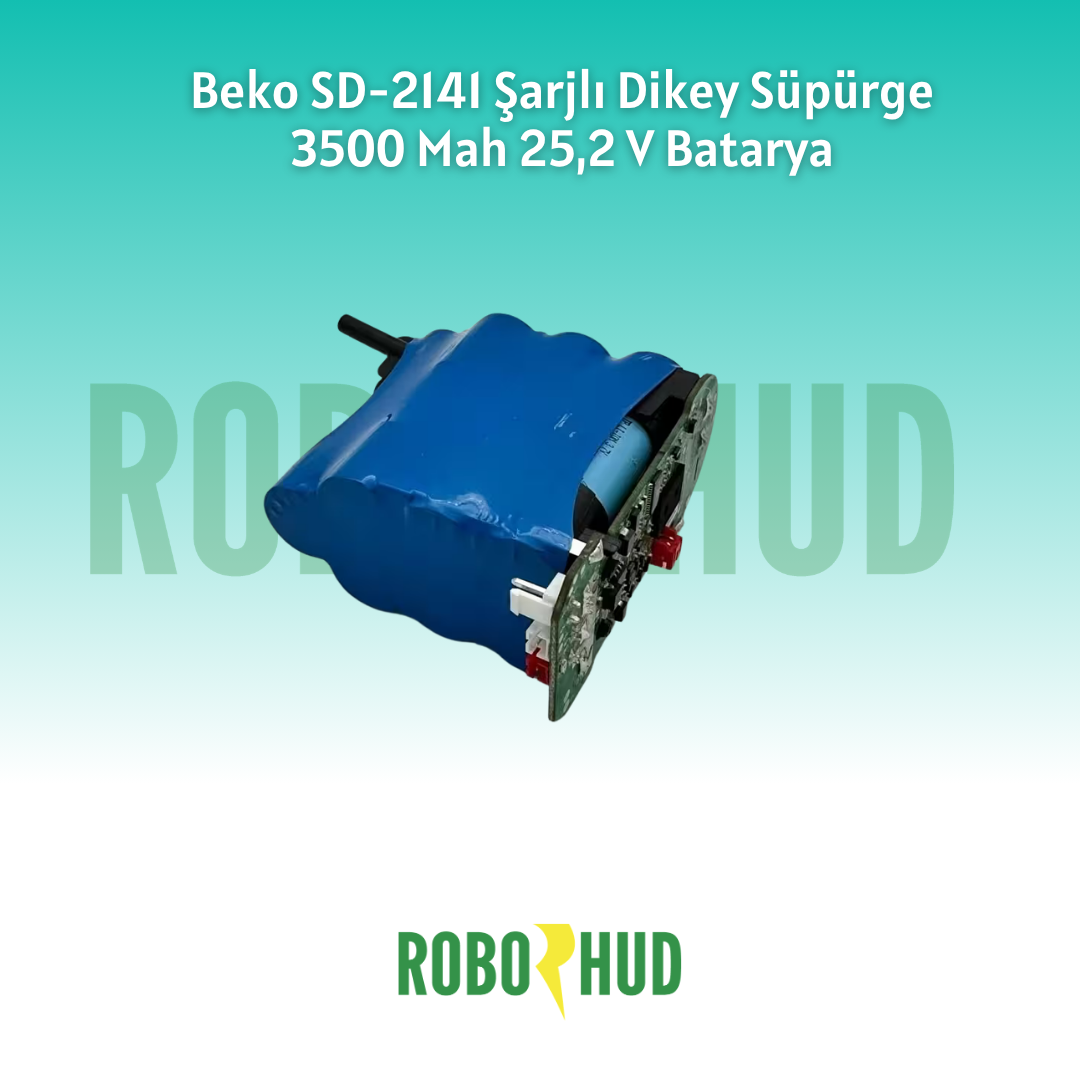 Beko SD-2141 Şarjlı Dikey Süpürge 3500 Mah 25,2 V Batarya