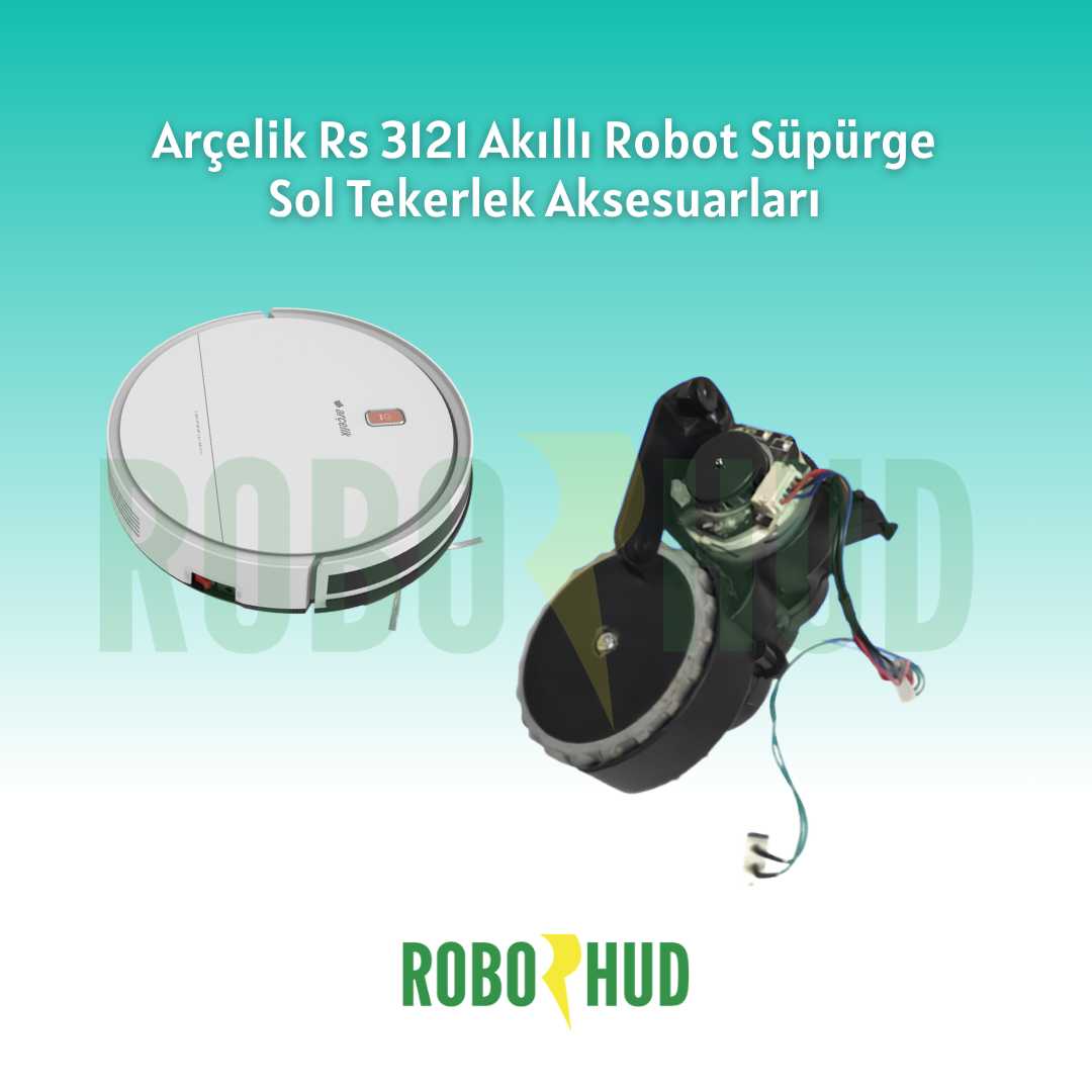 Arçelik RS 3121 Robot Süpürge Sol Tekerlek Motor