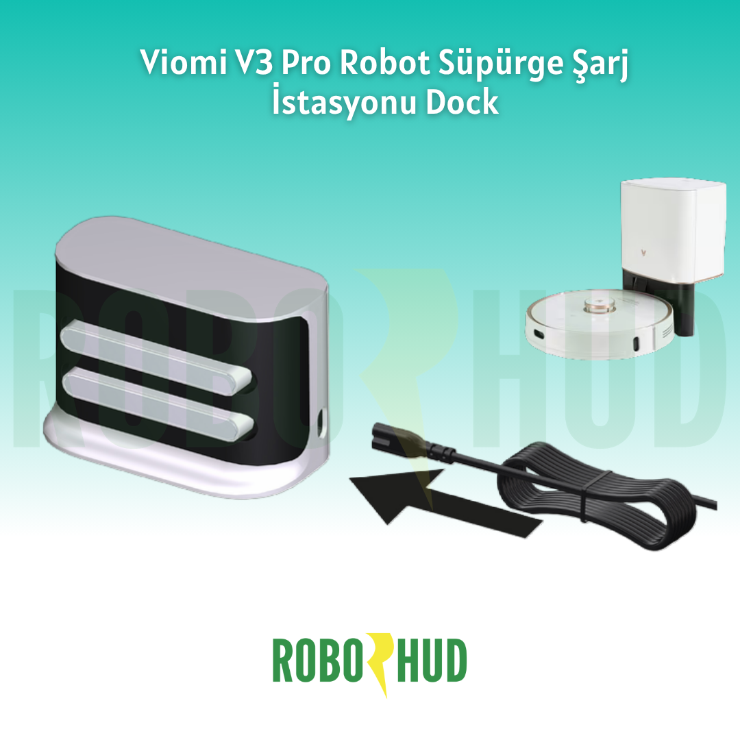 Viomi V3 Pro Robot Süpürge Şarj İstasyonu Dock