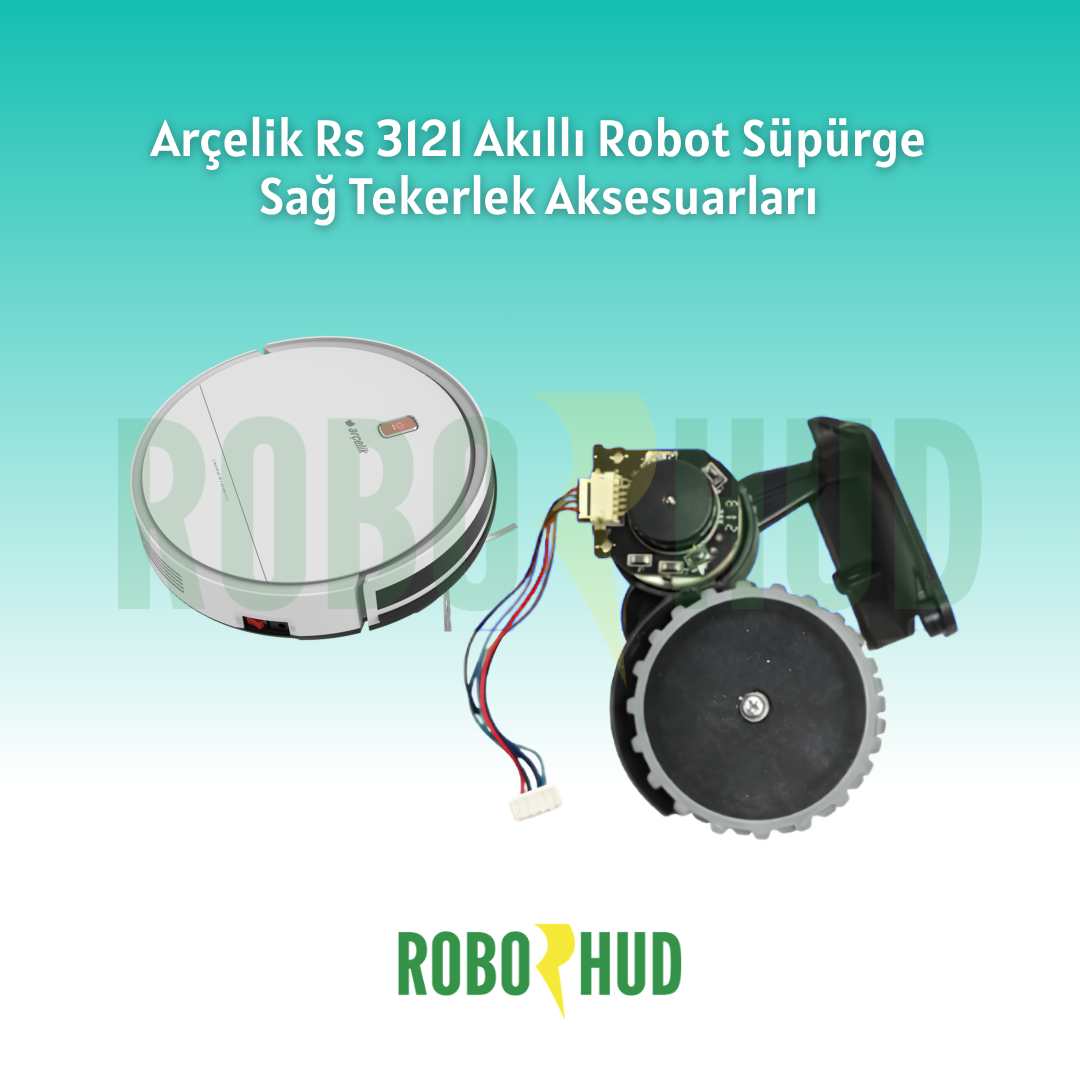 Arçelik RS 3121 Robot Süpürge Sağ Tekerlek Motor Modülü