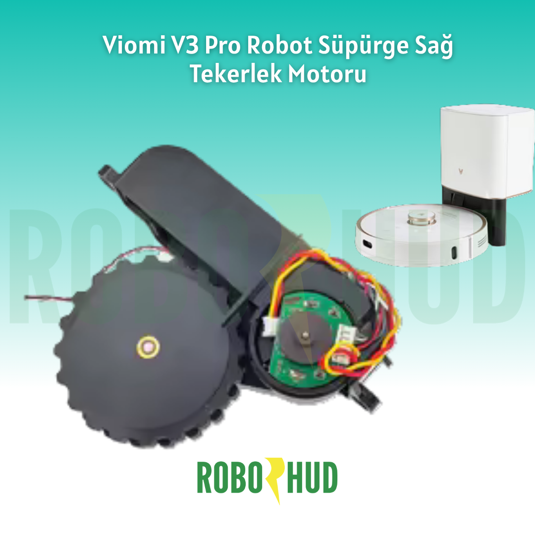 Viomi V3 Pro Robot Süpürge Sağ Tekerlek Motoru