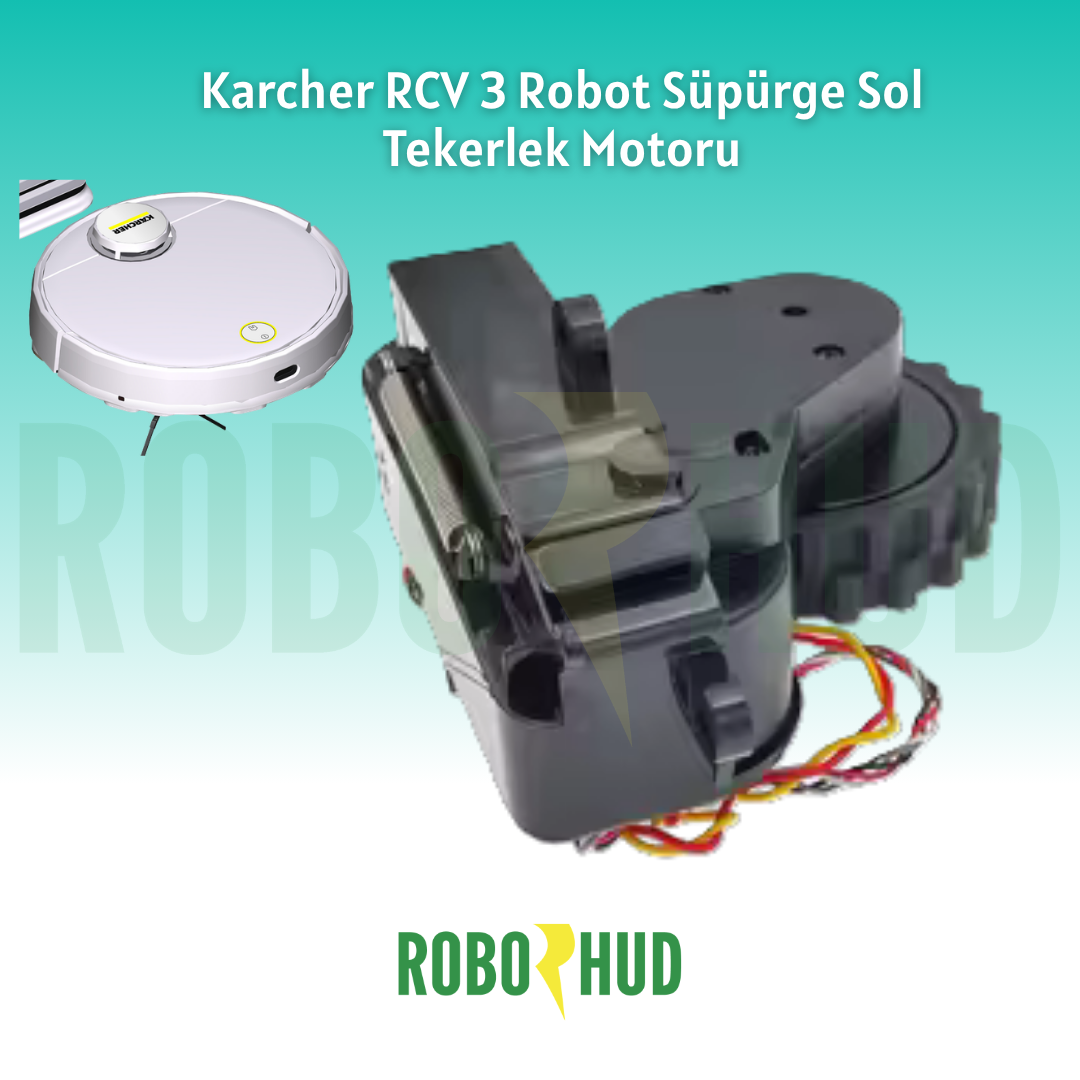 Karcher RCV 3 Robot Süpürge Sol Tekerlek Motoru