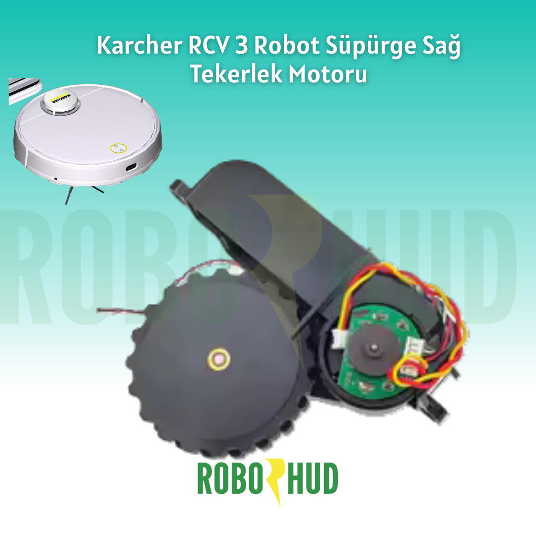 Karcher RCV 3 Robot Süpürge Sağ Tekerlek Motoru